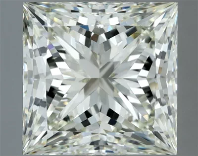 3.03ct K IF Rare Carat Ideal Cut Princess Diamond