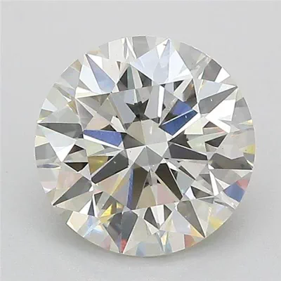 2.52ct J VS1 Rare Carat Ideal Cut Round Lab Grown Diamond