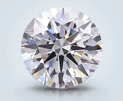 6.50ct F VS1 Excellent Cut Round Lab Grown Diamond