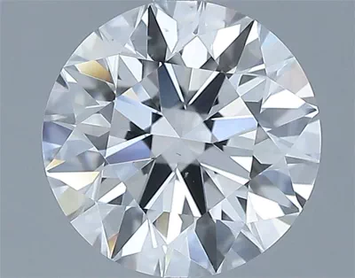 2.04ct E VS2 Rare Carat Ideal Cut Round Diamond