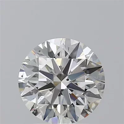 2.52ct G SI2 Rare Carat Ideal Cut Round Diamond