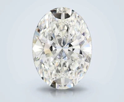 11.81ct F VVS2 Rare Carat Ideal Cut Oval Lab Grown Diamond