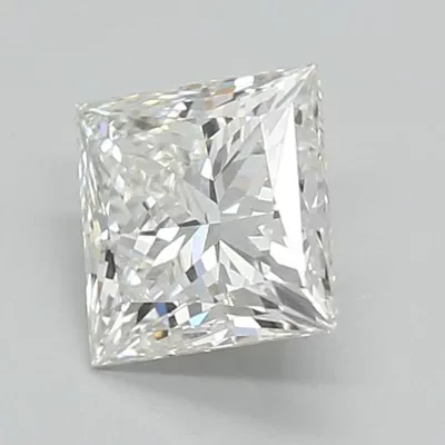 1.10ct G VVS2 Rare Carat Ideal Cut Princess Lab Grown Diamond