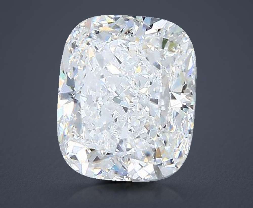 2.50ct E VS2 Very Good Cut Cushion Diamond