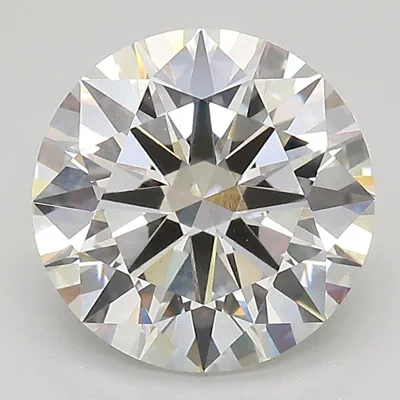 3.01ct F VVS2 Rare Carat Ideal Cut Round Lab Grown Diamond
