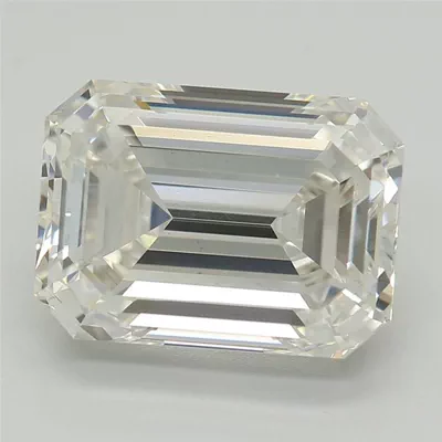 3.09ct F VS1 Very Good Cut Emerald Lab Grown Diamond