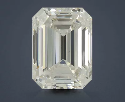 3.09ct F VS1 Very Good Cut Emerald Lab Grown Diamond