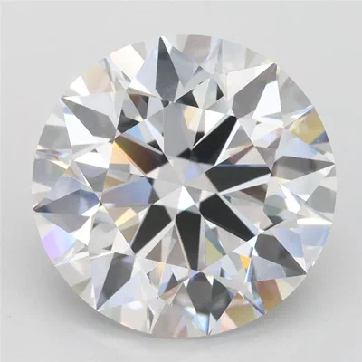 5.02ct E IF Rare Carat Ideal Cut Round Lab Grown Diamond