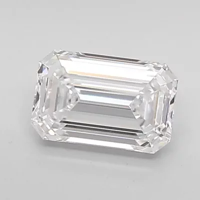 1.07ct D VVS1 Excellent Cut Emerald Lab Grown Diamond
