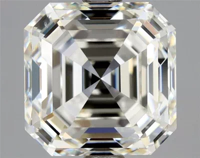 3.01ct J VS1 Very Good Cut Asscher Diamond