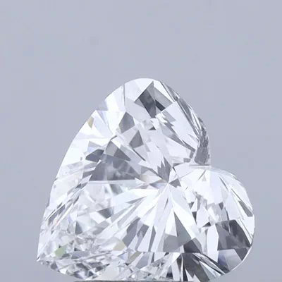1.65ct E VVS2 Rare Carat Ideal Cut Heart Lab Grown Diamond