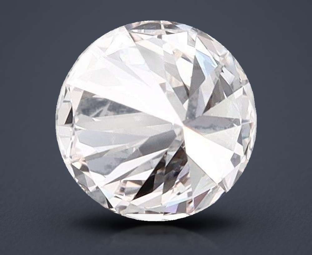 1.02ct H VVS2 Rare Carat Ideal Cut Round Lab Grown Diamond