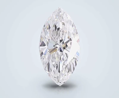 2.02ct D VS2 Rare Carat Ideal Cut Marquise Lab Grown Diamond