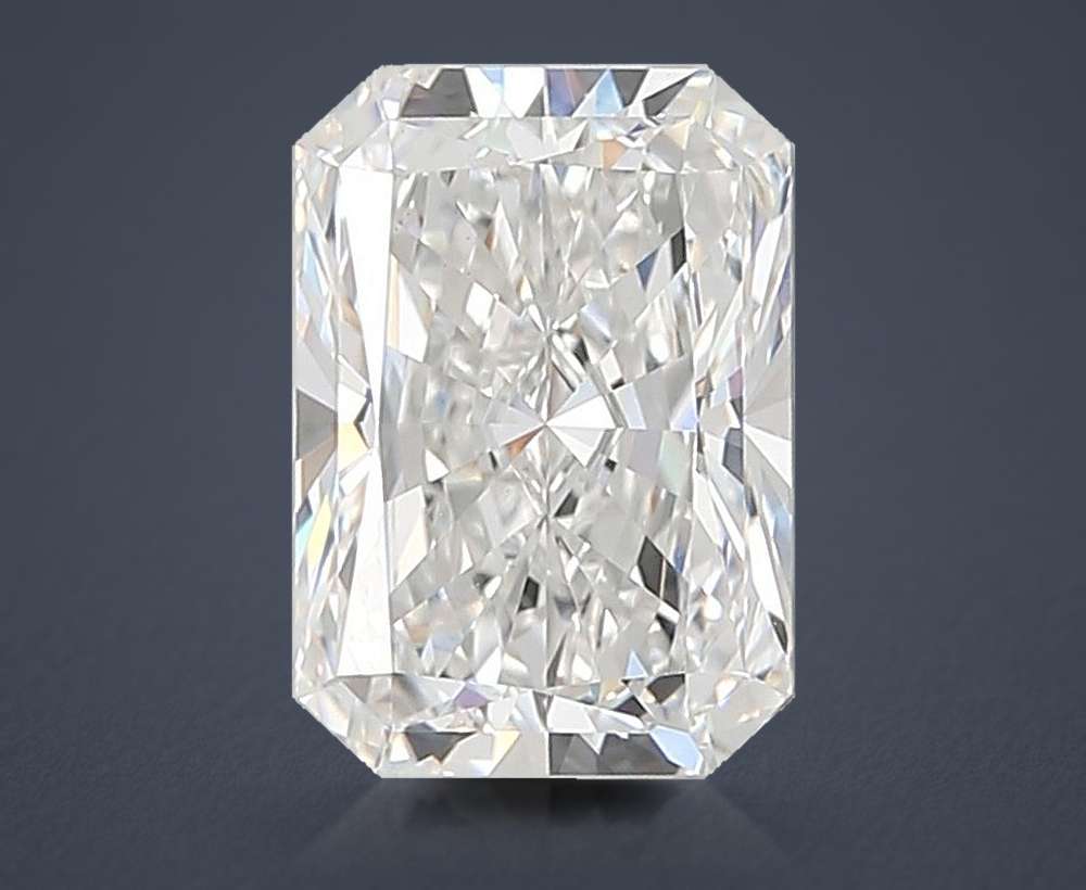 4.07ct E VS1 Rare Carat Ideal Cut Radiant Lab Grown Diamond