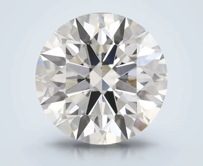 5.05ct E SI1 Rare Carat Ideal Cut Round Lab Grown Diamond