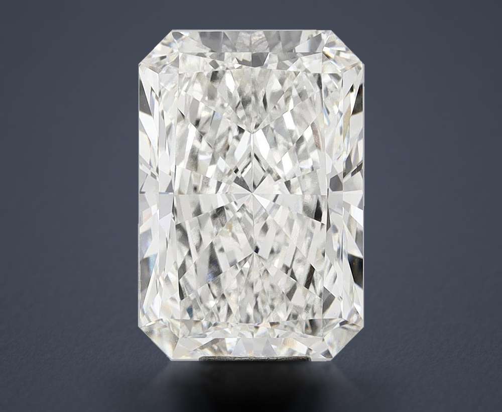14.08ct F VVS2 Rare Carat Ideal Cut Radiant Lab Grown Diamond