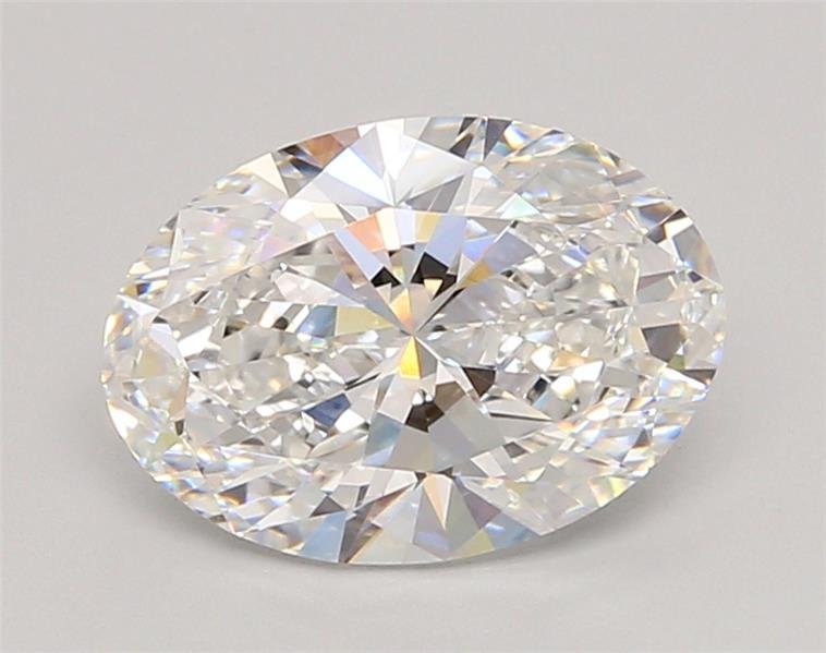 2.53ct D VVS1 Rare Carat Ideal Cut Oval Lab Grown Diamond