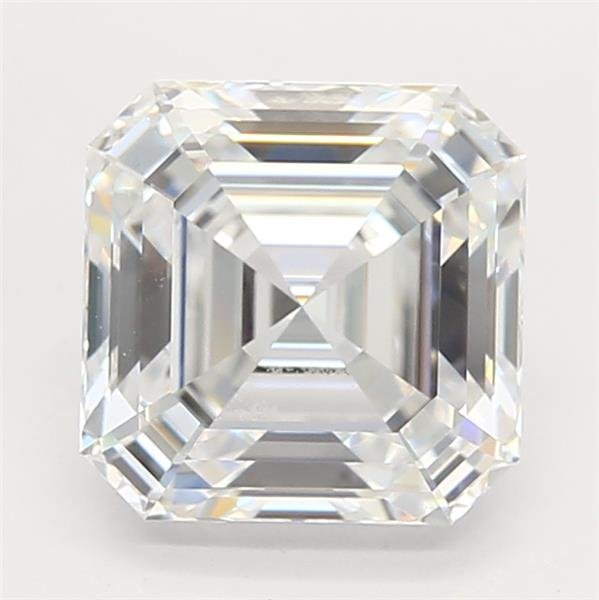 2.14ct D VVS2 Rare Carat Ideal Cut Asscher Lab Grown Diamond
