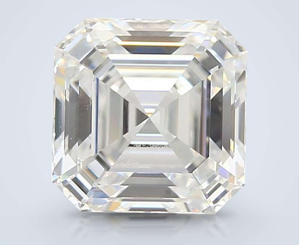 2.14ct D VVS2 Rare Carat Ideal Cut Asscher Lab Grown Diamond