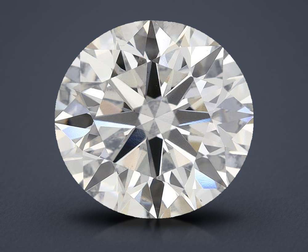 6.17ct H VS1 Rare Carat Ideal Cut Round Lab Grown Diamond