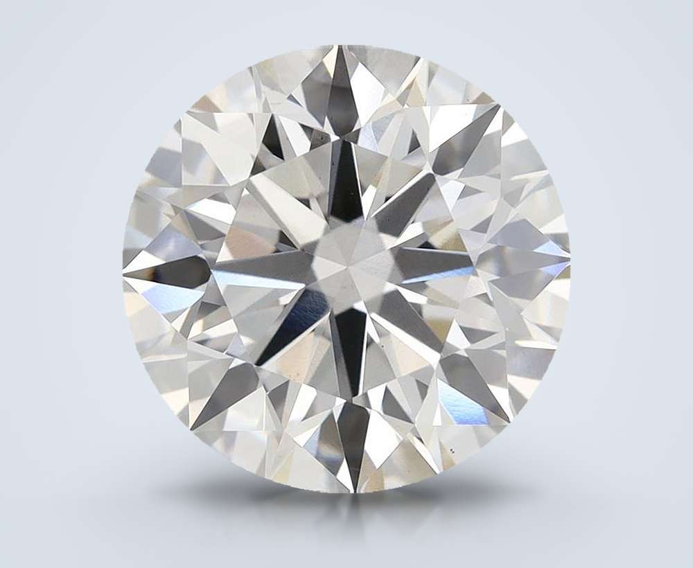 6.17ct H VS1 Rare Carat Ideal Cut Round Lab Grown Diamond