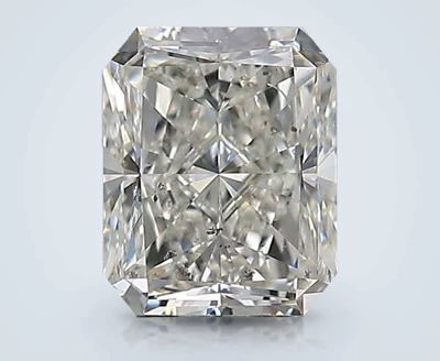 1.70ct J SI2 Rare Carat Ideal Cut Radiant Diamond