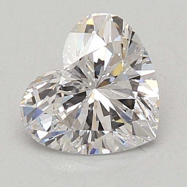 1.58ct D VS2 Rare Carat Ideal Cut Heart Lab Grown Diamond