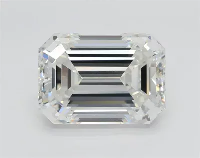 4.02ct G VVS2 Rare Carat Ideal Cut Emerald Lab Grown Diamond