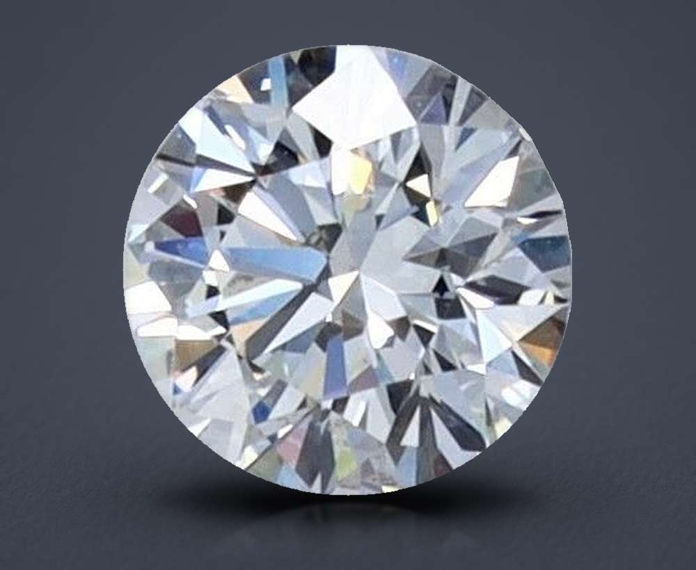 0.54ct F IF Excellent Cut Round Diamond