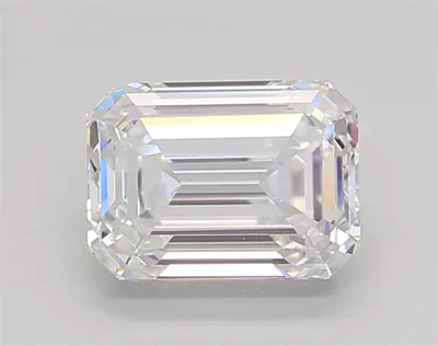1.62ct D VS1 Rare Carat Ideal Cut Emerald Lab Grown Diamond