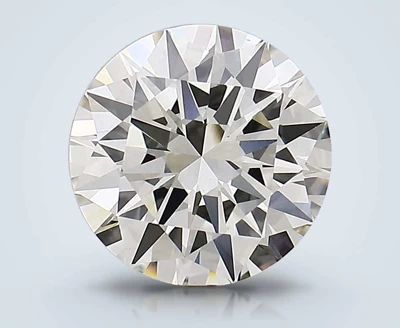 3.02ct J VS1 Excellent Cut Round Lab Grown Diamond