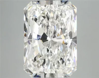 8.44ct F VVS2 Rare Carat Ideal Cut Radiant Lab Grown Diamond
