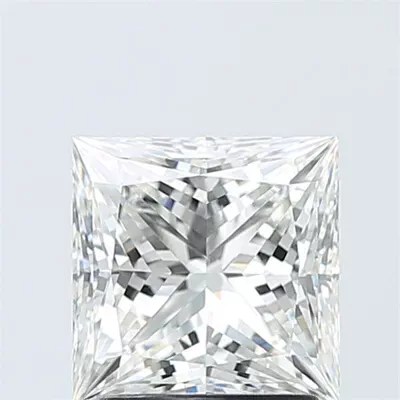 2.04ct F VVS2 Rare Carat Ideal Cut Princess Lab Grown Diamond
