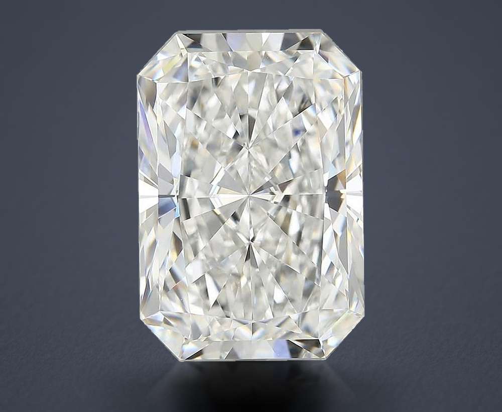 11.12ct F VVS2 Rare Carat Ideal Cut Radiant Lab Grown Diamond