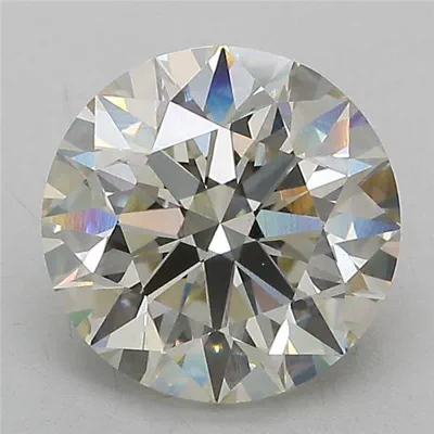 3.04ct J VS1 Excellent Cut Round Lab Grown Diamond