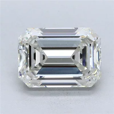 3.80ct I VS1 Rare Carat Ideal Cut Emerald Lab Grown Diamond