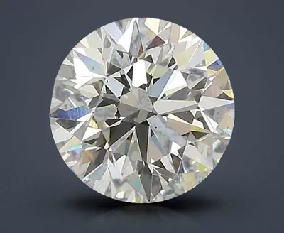 2.03ct I VS2 Excellent Cut Round Lab Grown Diamond