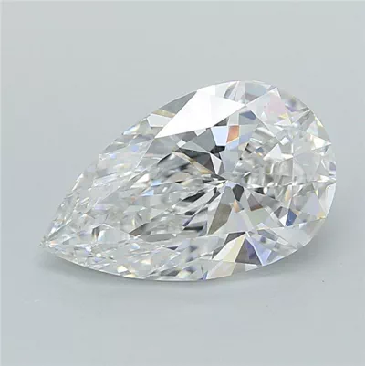 2.04ct E VS1 Rare Carat Ideal Cut Pear Lab Grown Diamond
