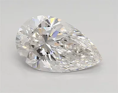 1.40ct E VS1 Rare Carat Ideal Cut Pear Lab Grown Diamond