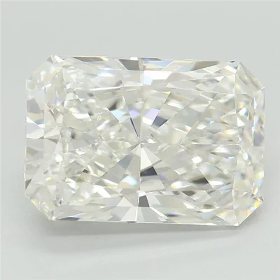 4.06ct F VVS2 Rare Carat Ideal Cut Radiant Lab Grown Diamond