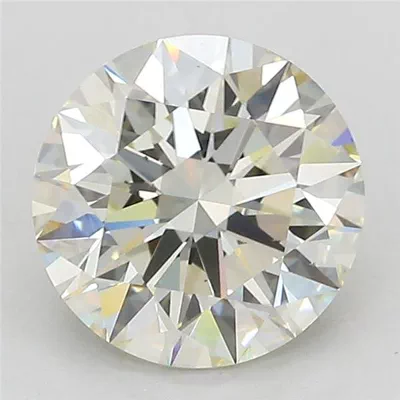 3.11ct J VS2 Rare Carat Ideal Cut Round Lab Grown Diamond