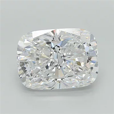 3.02ct D VS2 Very Good Cut Cushion Lab Grown Diamond