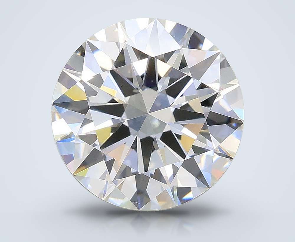 3.02ct F VVS2 Excellent Cut Round Lab Grown Diamond