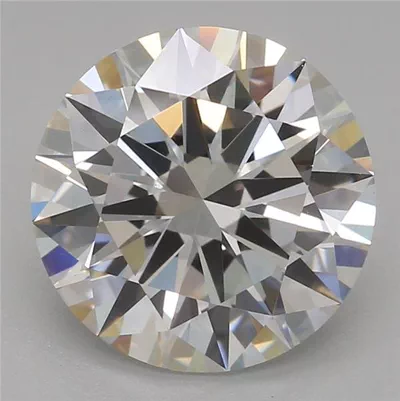 2.09ct F VVS2 Excellent Cut Round Lab Grown Diamond