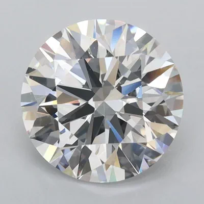 2.37ct D FL Rare Carat Ideal Cut Round Lab Grown Diamond