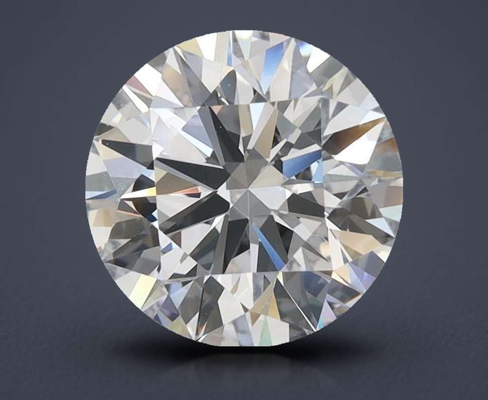 2.37ct D FL Rare Carat Ideal Cut Round Lab Grown Diamond