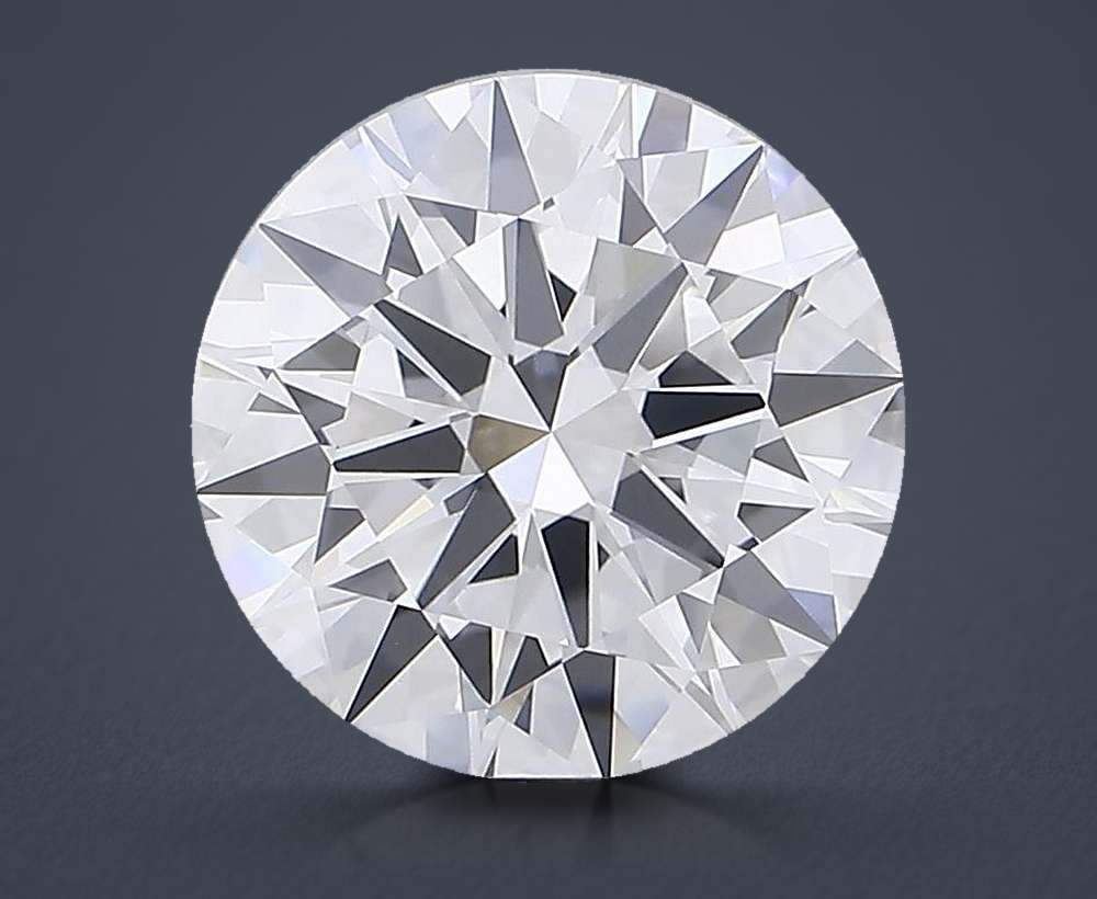 11.04ct F VVS2 Excellent Cut Round Lab Grown Diamond