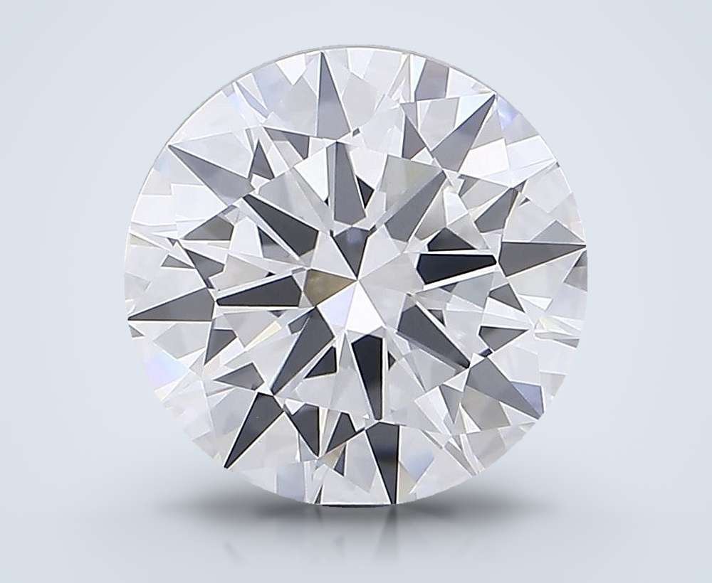 11.04ct F VVS2 Excellent Cut Round Lab Grown Diamond
