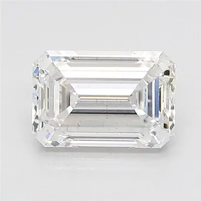 1.55ct D VS2 Rare Carat Ideal Cut Emerald Lab Grown Diamond
