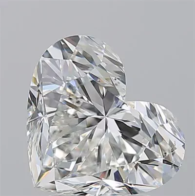 3.02ct G SI1 Rare Carat Ideal Cut Heart Diamond